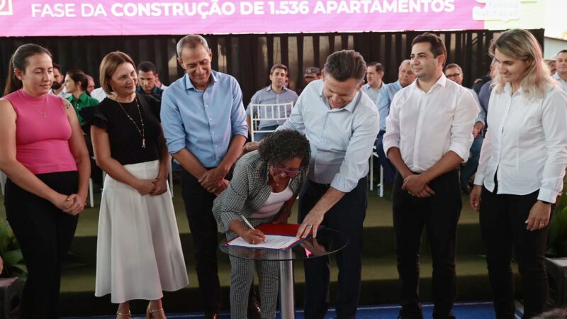 “Estou me sentindo a mulher mais feliz do município por conquistar minha casa própria”, diz futura moradora