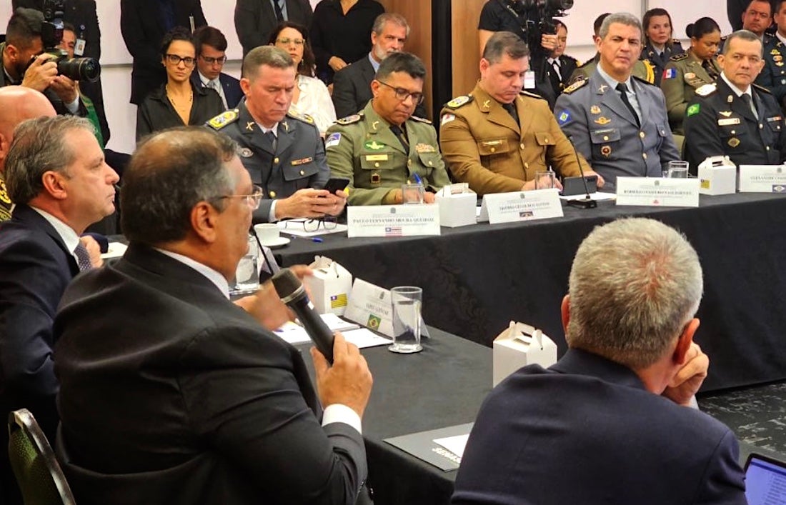 Comandante-geral da PM Mato Grosso se reúne com ministro e defende fortalecimento da integração de ações de segurança