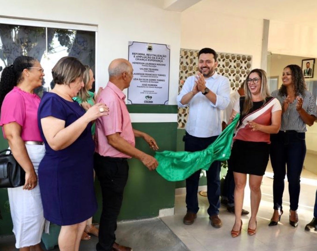 Prefeito inaugura modernização de escola em Colíder