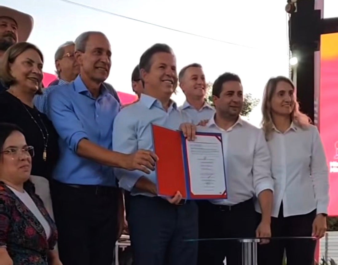 Governador assina em Lucas do Rio Verde ordem de serviço e começam obras de 1,5 mil apartamentos