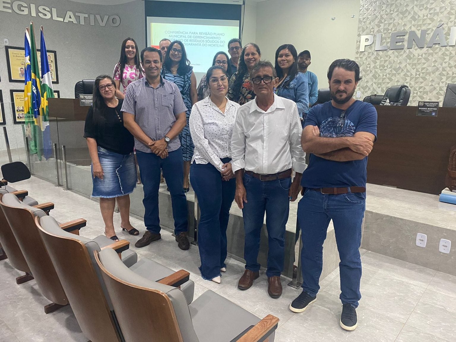 REALIZADA A CONFERÊNCIA PARA REVISÃO DO PLANO DE GESTÃO INTEGRADA DE RESÍDUOS SÓLIDOS DE GUARANTÃ DO NORTE