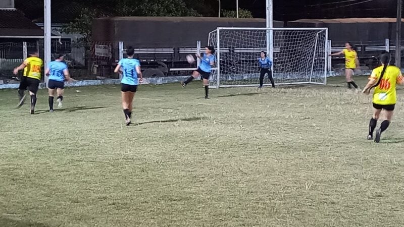 Teve inicio a 1ª Copa Batom feminino de futebol 7 em Guarantã do Norte