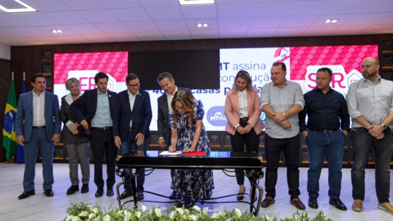 Primeira-dama de MT lança o maior projeto de habitação popular no Estado e inédito no país
