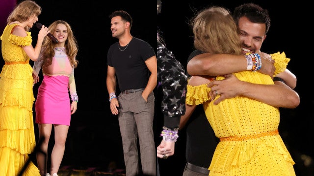 Taylor Swift traz ao palco o ator Taylor Lautner (seu ex-namorado)