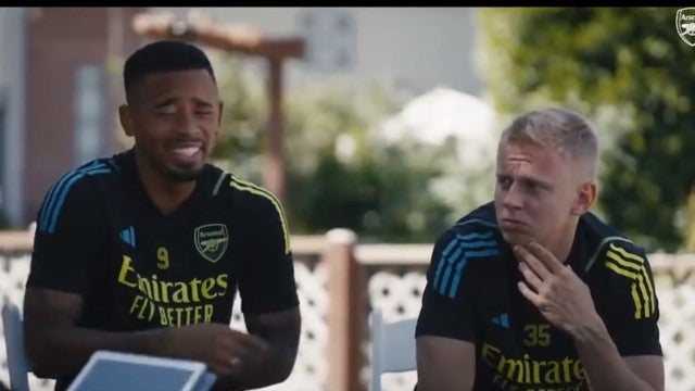 A piada de Gabriel Jesus que está dando o que falar na Inglaterra