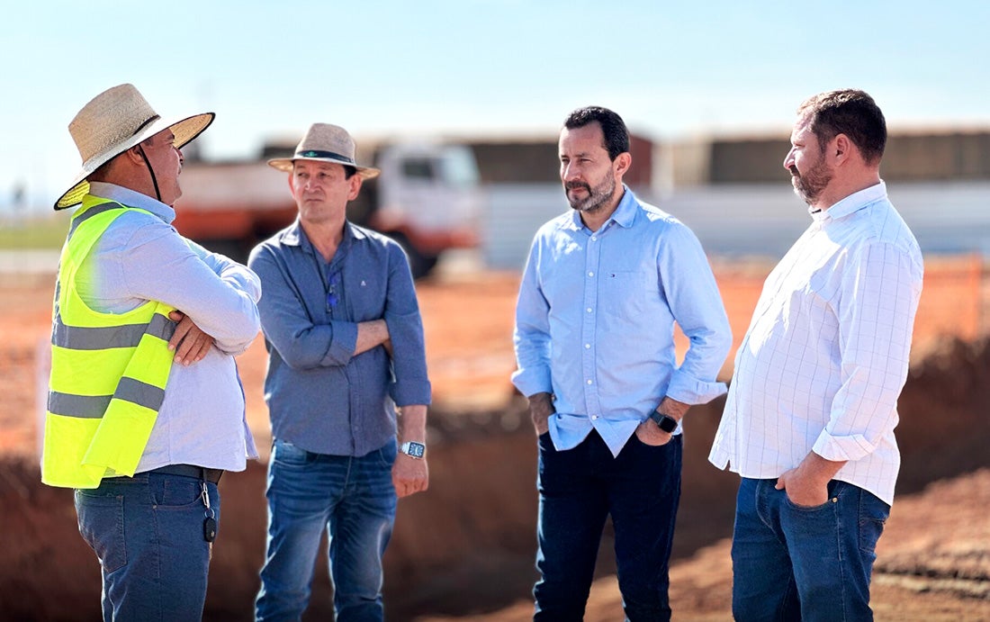 Prefeito visita obras de viaduto e avalia como maior “obra viária da história” de Nova Mutum  