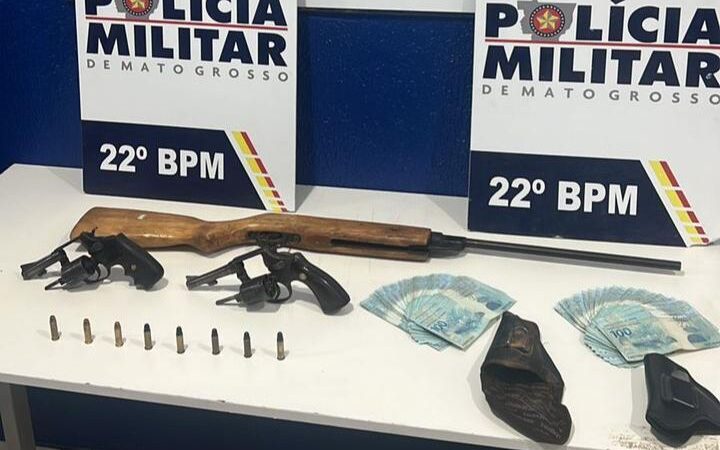 Em Peixoto de Azevedo  PM prende suspeito de furto de gado e recupera parte do dinheiro da venda de animais