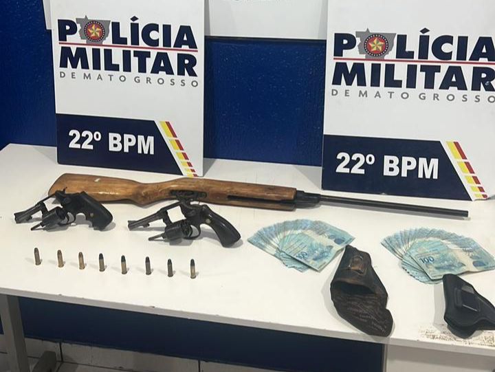 Em Peixoto de Azevedo  PM prende suspeito de furto de gado e recupera parte do dinheiro da venda de animais