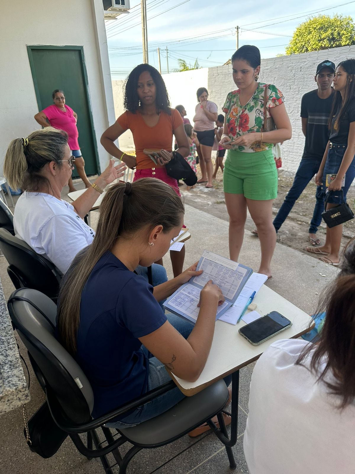 Bairro Santa Marta, em Guarantã do Norte, recebeu o projeto SAÚDE NO BAIRRO com atendimentos e a Campanha de Multivacinação