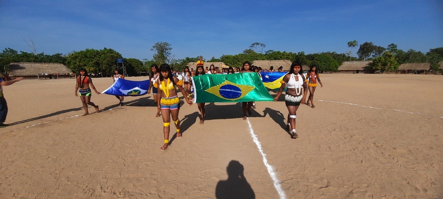 360 competidores disputam a II Olímpiada Indígena Panará na Aldeia Sãnkoraçã