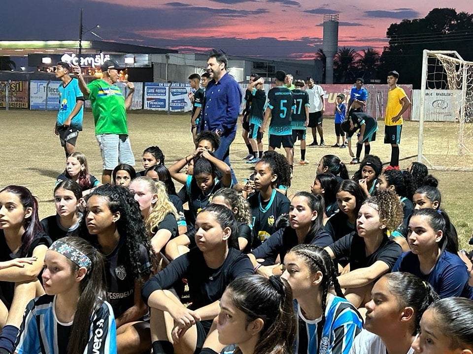 Presidente Valcimar parabeniza trabalho da Escolinha Licenciada do Grêmio