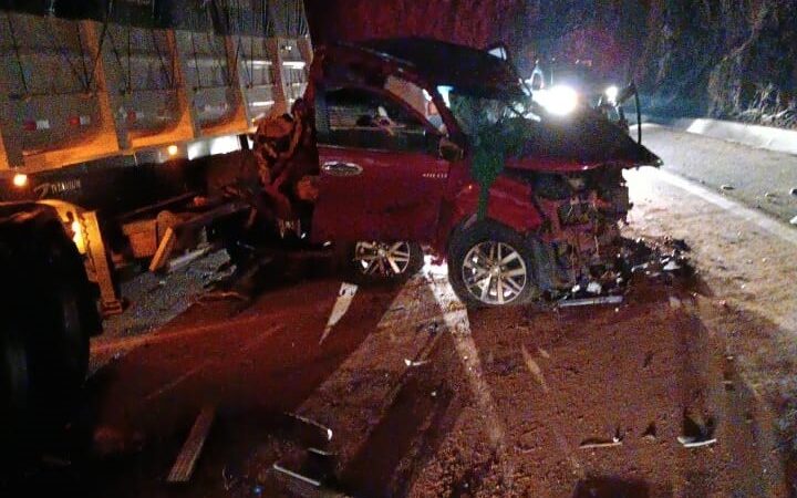 Família de empresário de Colíder sofrem acidente na  próximo a Guarantã do Norte