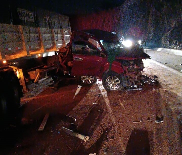 Família de empresário de Colíder sofrem acidente na  próximo a Guarantã do Norte