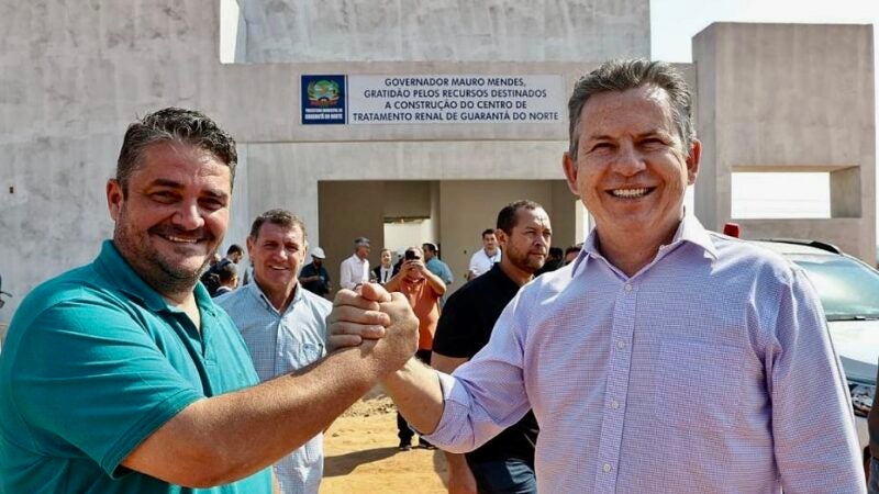 Mauro destaca em Guarantã avanços na saúde com obras do CTR e em Matupá vistoria asfalto de rodovia