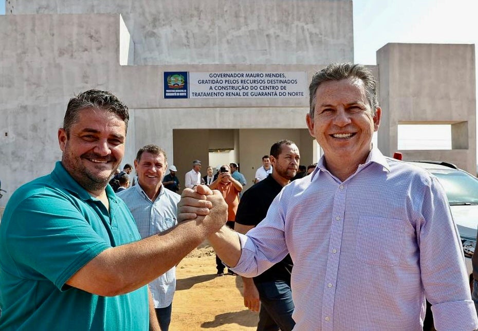 Mauro destaca em Guarantã avanços na saúde com obras do CTR e em Matupá vistoria asfalto de rodovia