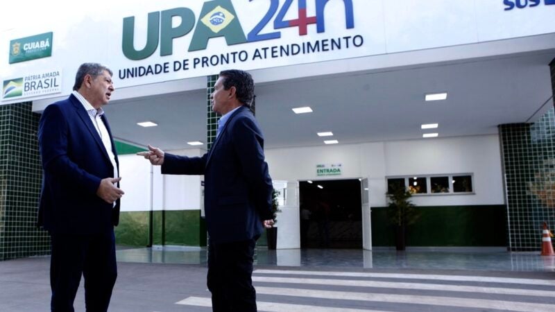 Conselheiros do TCE inspecionam e elogiam UPA Leblon em Cuiabá e cobram construção de nova unidade