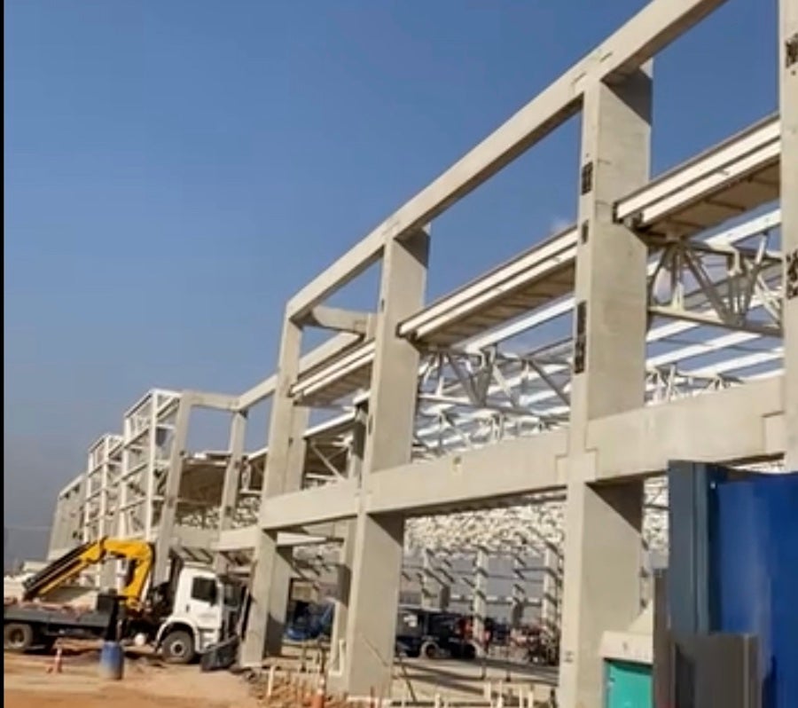 Prefeito inspeciona obras do novo terminal de passageiros do aeroporto de Sinop que será uns dos maiores de MT