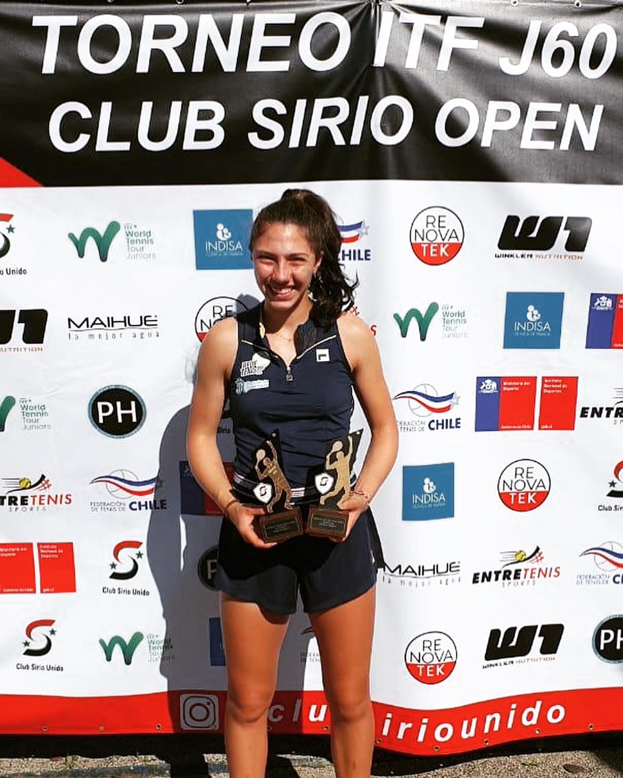 Tenista Pietra Rivoli conquista primeiro título ITF de simples e duplas da carreira