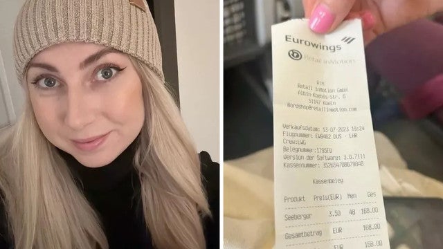 Passageira compra todos os amendoins a bordo após equipe ignorar alergia