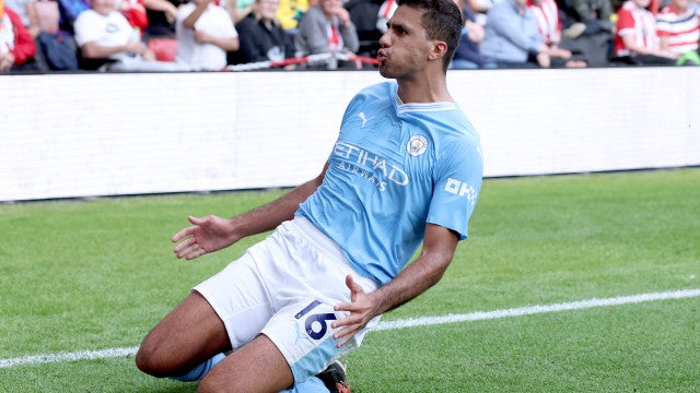 Manchester City vence jogo dramático contra Sheffield, mantém 100% e continua líder do Inglês