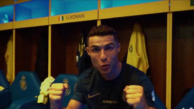 Os bastidores de mais um show de Cristiano Ronaldo no Al Nassr, veja