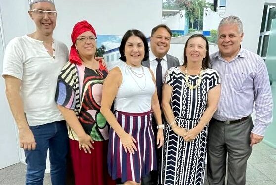 Pai Denisson d’Angiles e Mãe Kelly d’Angiles, visitam Volta Redonda