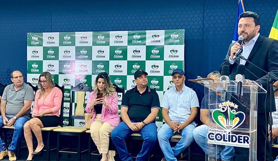 Prefeito lança construção do conjunto habitacional frei Eloi em Colíder com 230 casas