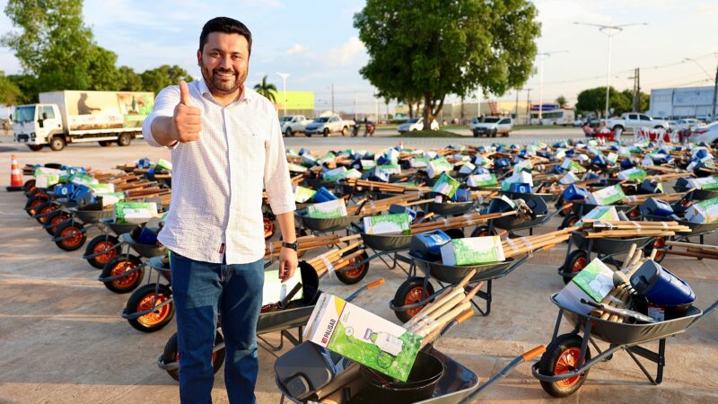 SECRETARIA DE AGRICULTURA REALIZA ENTREGA DE 155 KITS PARA AGRICULTORES FAMILIARES