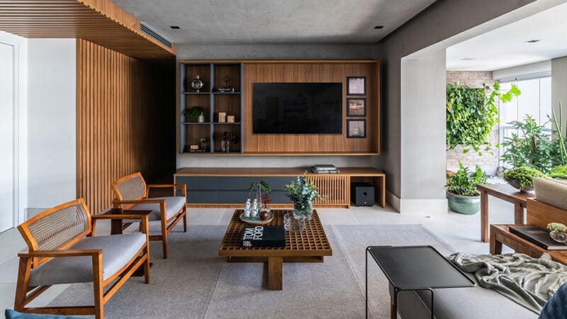 A estética do concreto na arquitetura de interiores: explore as possibilidades do cimento queimado