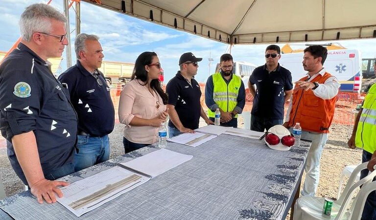 ANTT faz visita técnica na BR-163 e vê duplicação “avançando rapidamente” em Nova Mutum