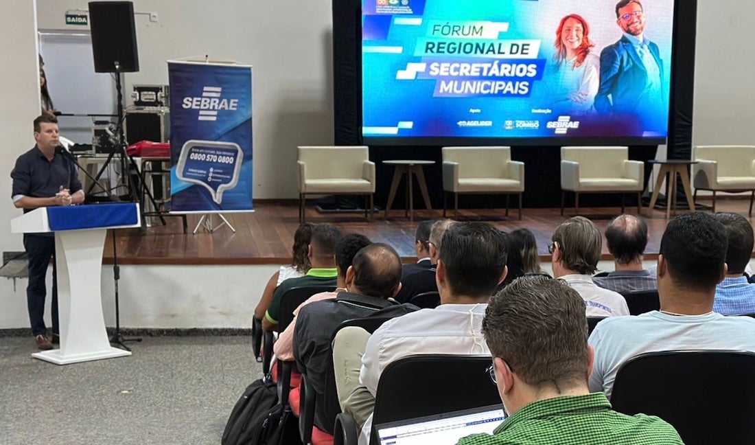 Sorriso sedia fórum regional de secretários municipais e firma parceria para fortalecer empreendedorismo