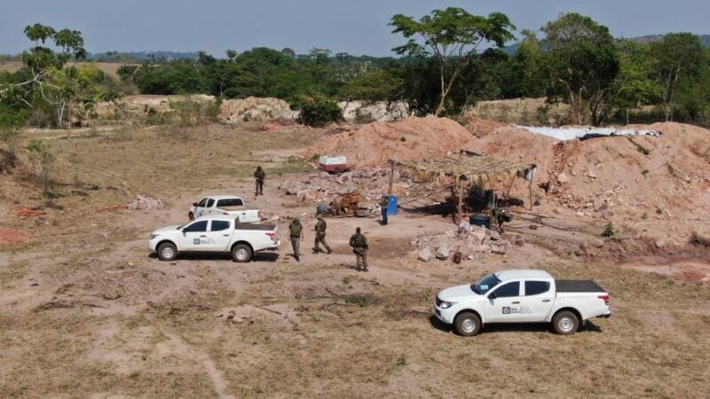Sema-MT combate extração ilegal de minérios no Norte de Mato Grosso