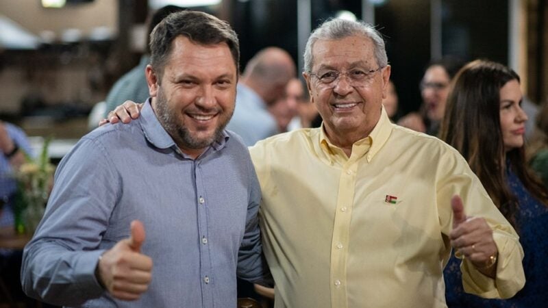 Presidente Valcimar participa de Inauguração em Cuiabá e mantém contato com a alta cúpula da política mato-grossense