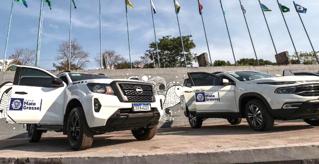 Mauro entrega 110 veículos para a secretaria de Saúde de Mato Grosso