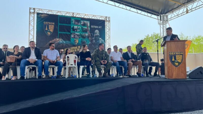 Governo de MT inaugura Centro de Inteligência do Gefron para reforçar atuação contra o crime na fronteira