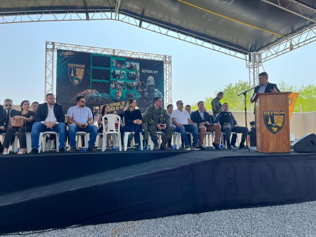 Governo de MT inaugura Centro de Inteligência do Gefron para reforçar atuação contra o crime na fronteira