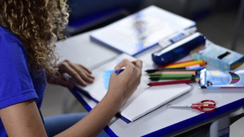 Estudantes na rede estadual devem fazer rematrículas a partir do dia 9 de outubro