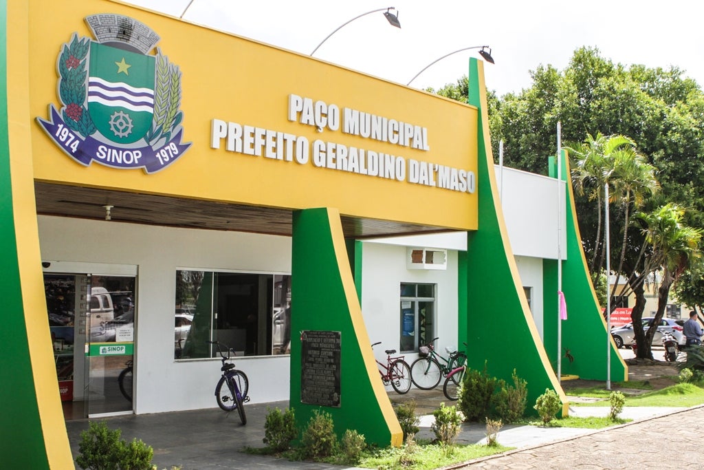 Sinop vai destinar recursos à restauração órgãos públicos e áreas de lazer