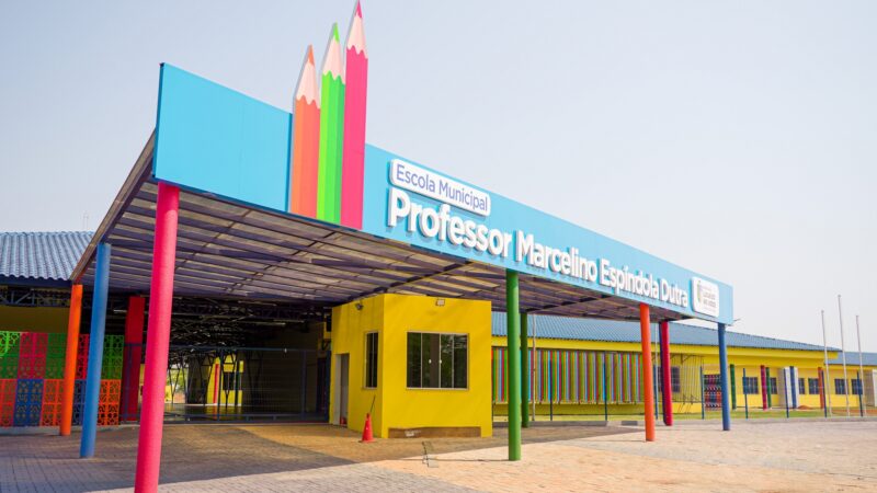 Escola com capacidade para 650 alunos será entregue essa semana em Lucas do Rio Verde  