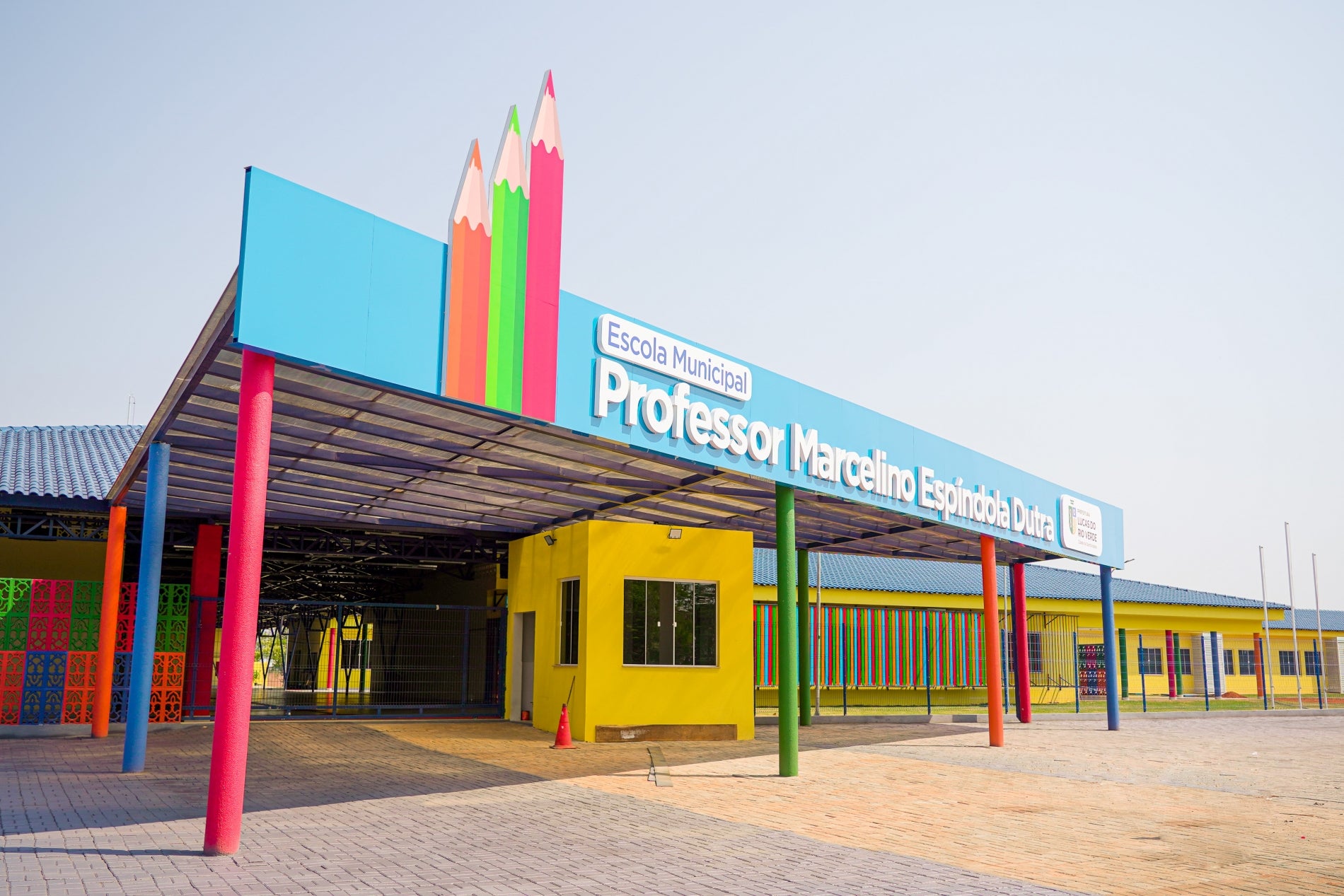 Escola com capacidade para 650 alunos será entregue essa semana em Lucas do Rio Verde  