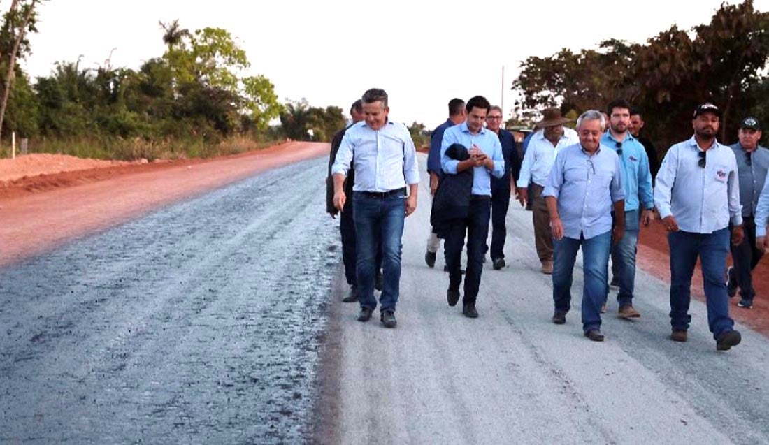 Mauro diz que governo até dezembro Estado chega ao patamar de 3,5 mil km de asfalto novo