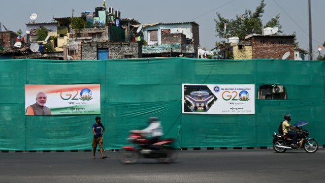 Favelas desaparecem da capital indiana antes da cúpula do G20