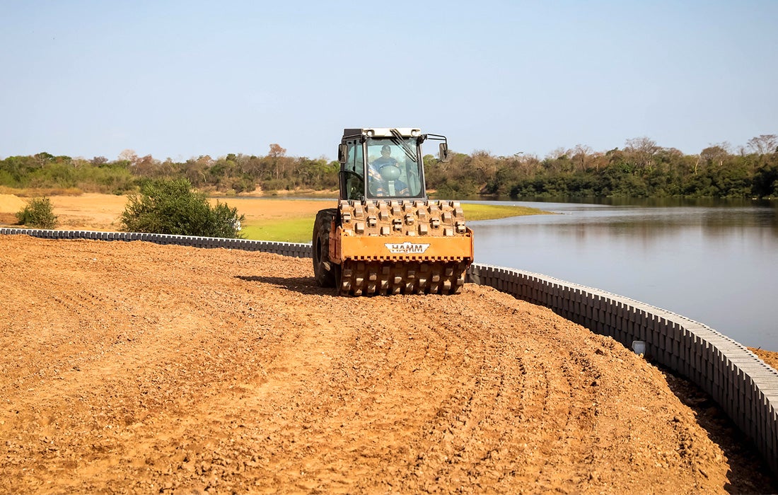 Prefeita afirma que construção de orla deve potencializar turismo em Santo Antônio do Leverger; R$ 9,9 milhões