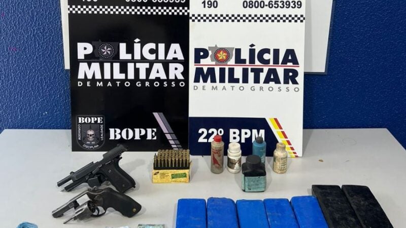 Ação integrada da Polícia Civil e da Polícia Militar prende três suspeitos responsáveis pelo duplo homicídio em Peixoto de Azevedo