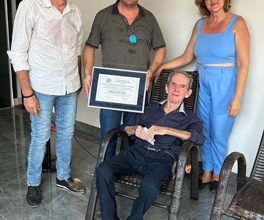 Antônio Benito Signor é homenageado com Título de Cidadão Guarantanhense