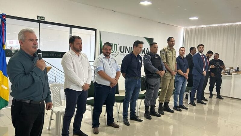 Presidente Valcimar participa de evento e destaca investimentos na área da Segurança Pública