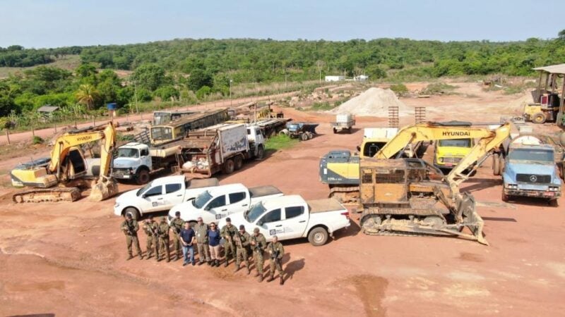 Sema-MT combate extração ilegal de minérios em Guarantã do Norte e região