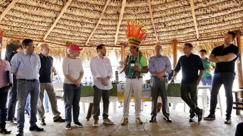 Comissão do Senado visita aldeia indígena em Mato Grosso que produz 100 mil toneladas de soja, milho e feijão