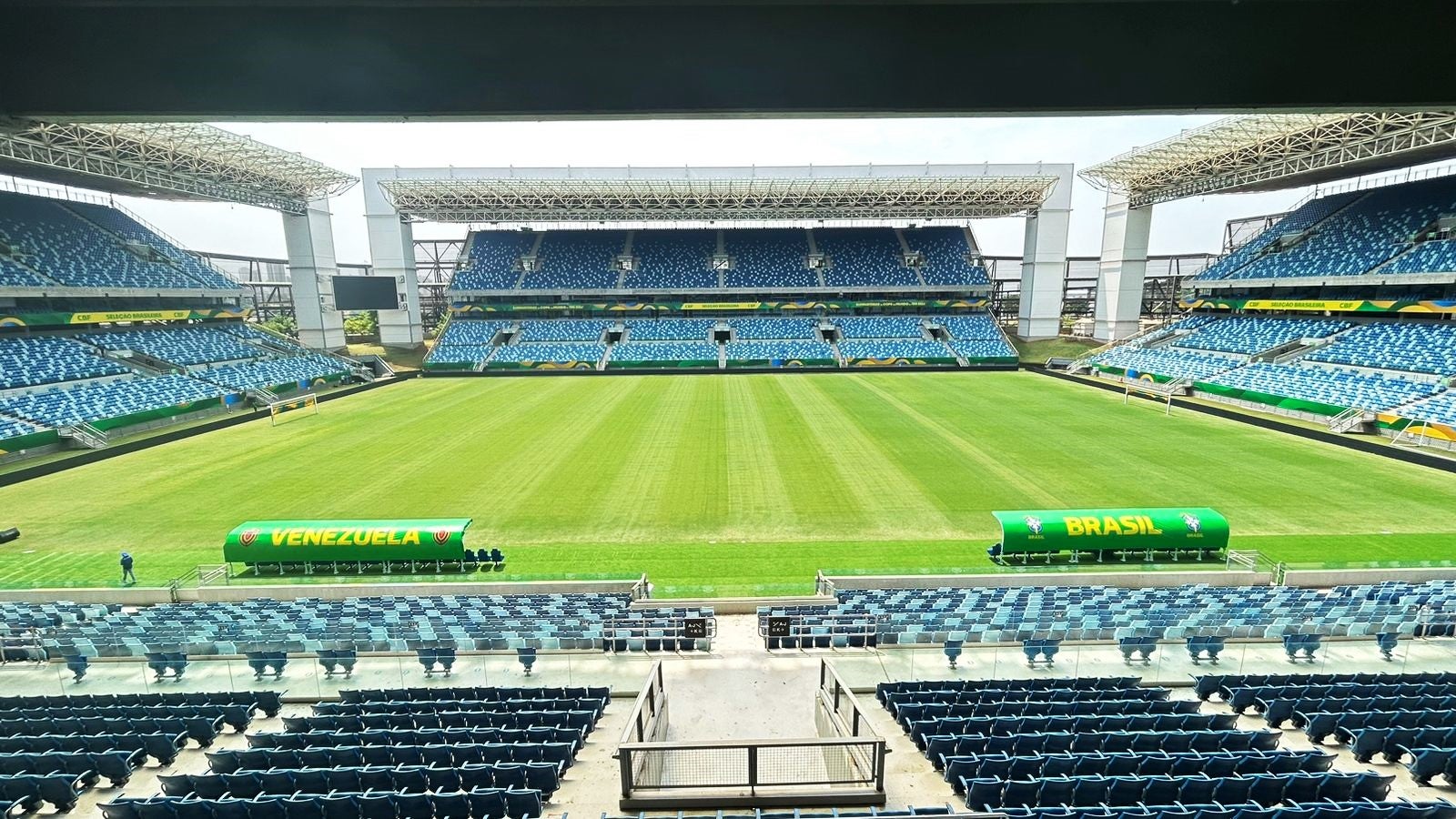 MT começa a receber seleção brasileira de futebol para partida na Arena Pantanal