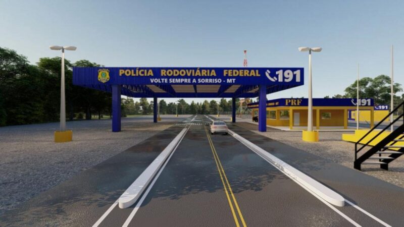 Prefeito sanciona lei que permite a construção da cobertura da PRF de Sorriso
